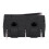 60Pcs AC 125V 250V 5A SPDT 3-Pin Momentary Plastic Micro-Limit  Black+Silver 5