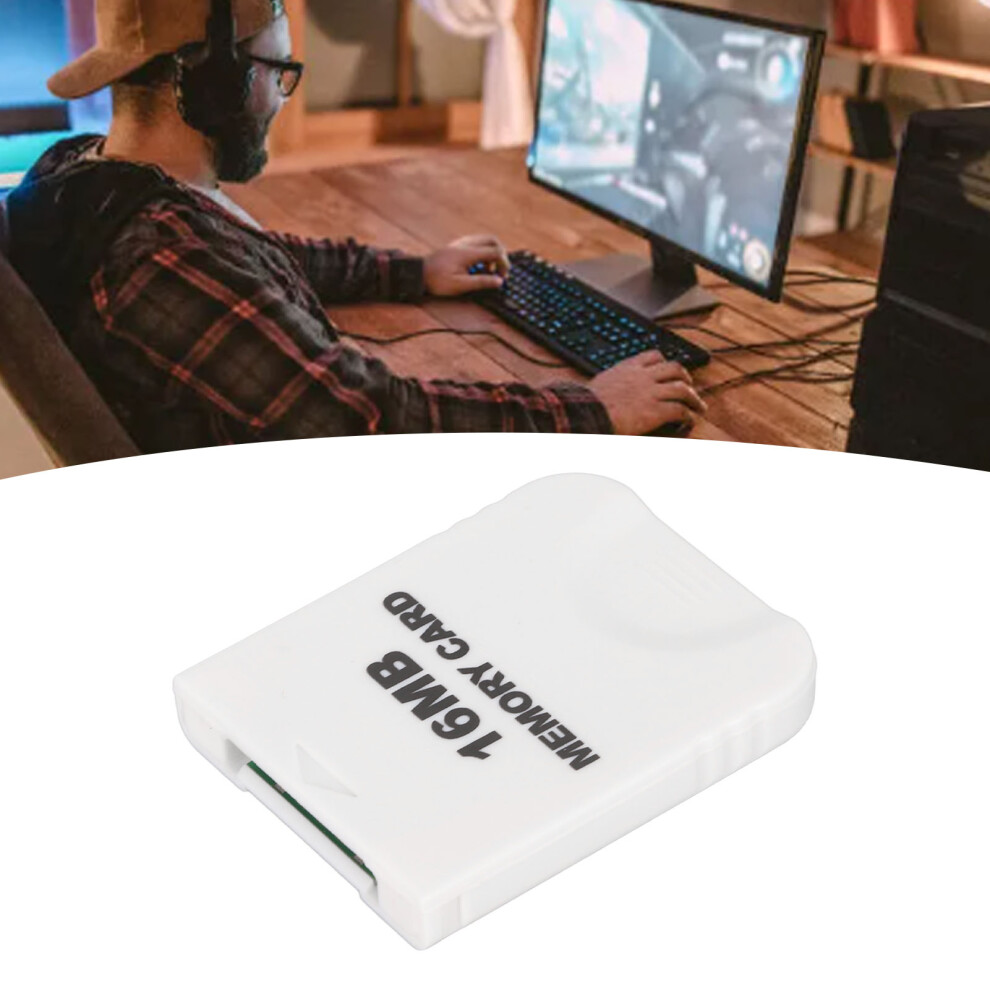 16Mb High Speed Plug & Play Memory Card For Wii - 251 Blocks White 4331370320839