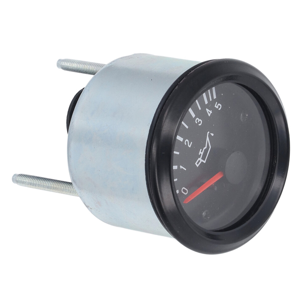 Oil Pressure Gauge 0Â5Kpax100 52Mm Aluminum Alloy With Led Backlit 12V 5051370322235