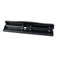 Verstellbarer 3-Loch-Locher 7 mm Metall, mit Taschenformat und 12 mm Tiefe