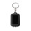 Portable Solar LED Torch Keyring Plastic Texture Suitable-Black 1