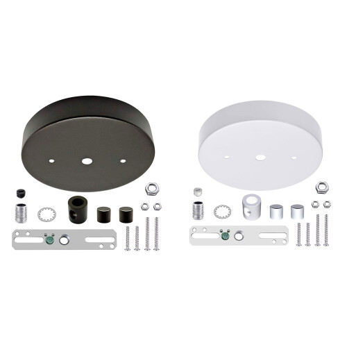 Elegant Ceiling Canopy Set Ceiling Canopy Mounting-White 1