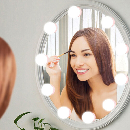 LED-Make-up-Lichter-Set, USB-dimmbare Spiegellampen,-2 1