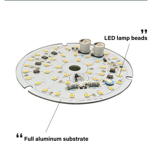120V 18W Flush Light Replacement Panel Dimmbare LED-Dreitausend 1