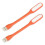 2 Pcs Mini USB LED Lamp Portable Small Night Light-Orange 1
