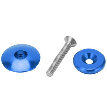 Stuurpenkap van aluminiumlegering, zeer sterk, stofwerend, voorvork, balhoofdkap, lichtgewicht en drukbestendig, eenvoudig ontwerp voor fietsen.