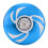 Bouchon de jeu de direction en aluminium 6061, 1 1/8 pouces, 28,6 mm, bleu 1