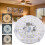 LED-Deckenventilatorleuchte, 18 W, 1530 lm, runde Deckenleuchte, 7