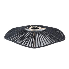 Indoor Hanglamp Cover Papier Handgeweven Kunst-Zwart
