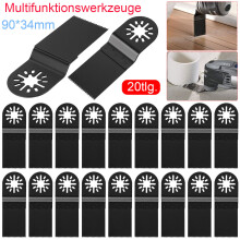 Conjunto de lâminas oscilantes para multiferramentas, aço carbono de alta resistência, design universal, desempenho confiável e construção