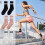 Κάλτσες Pilates με λαβές για γυναίκες, αντιολισθητικές λαβές με σχέδιο σιλικόνης, 7