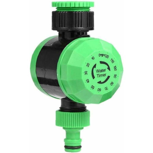 Automatic Garden Irrigation Controller, Eco-friendly Mechanical Timer with Easy Setup and Clear Markings, 120-Minute Programmable Watering for Lawn