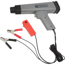 Advanced Timing Light Solution, Digital Inductive Ignition for 12V Vehicles, Pistol-grip Sensor Clips for Cars, Boats, Motorcycles (60 Advance Dial)