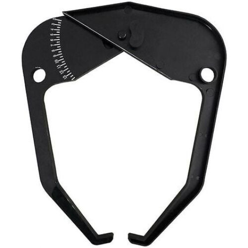 Advanced Wheel Balancer Caliper, Bright White Numbers Rim Width Measuring Tool for Professional Use