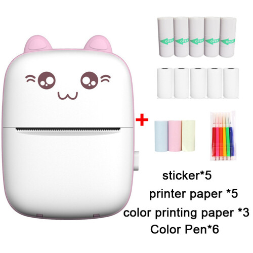 Innovative Multipurpose Printer for High Resolution, Portable Mini Printer with Rechargeable Battery for Quick Print and Easy to Use App