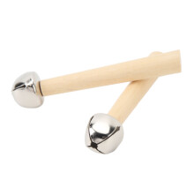 Langlebige Birkenholz 2-teiliges Orff-Handglockenspiel für rhythmisches Spielen