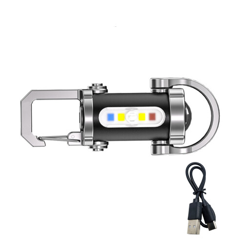 Waterproofs Bright Flashlights USB Rechargeable Pocket Torches