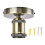 E27 Screw Head Light Socket Vintage Bulb-Green Color. 1