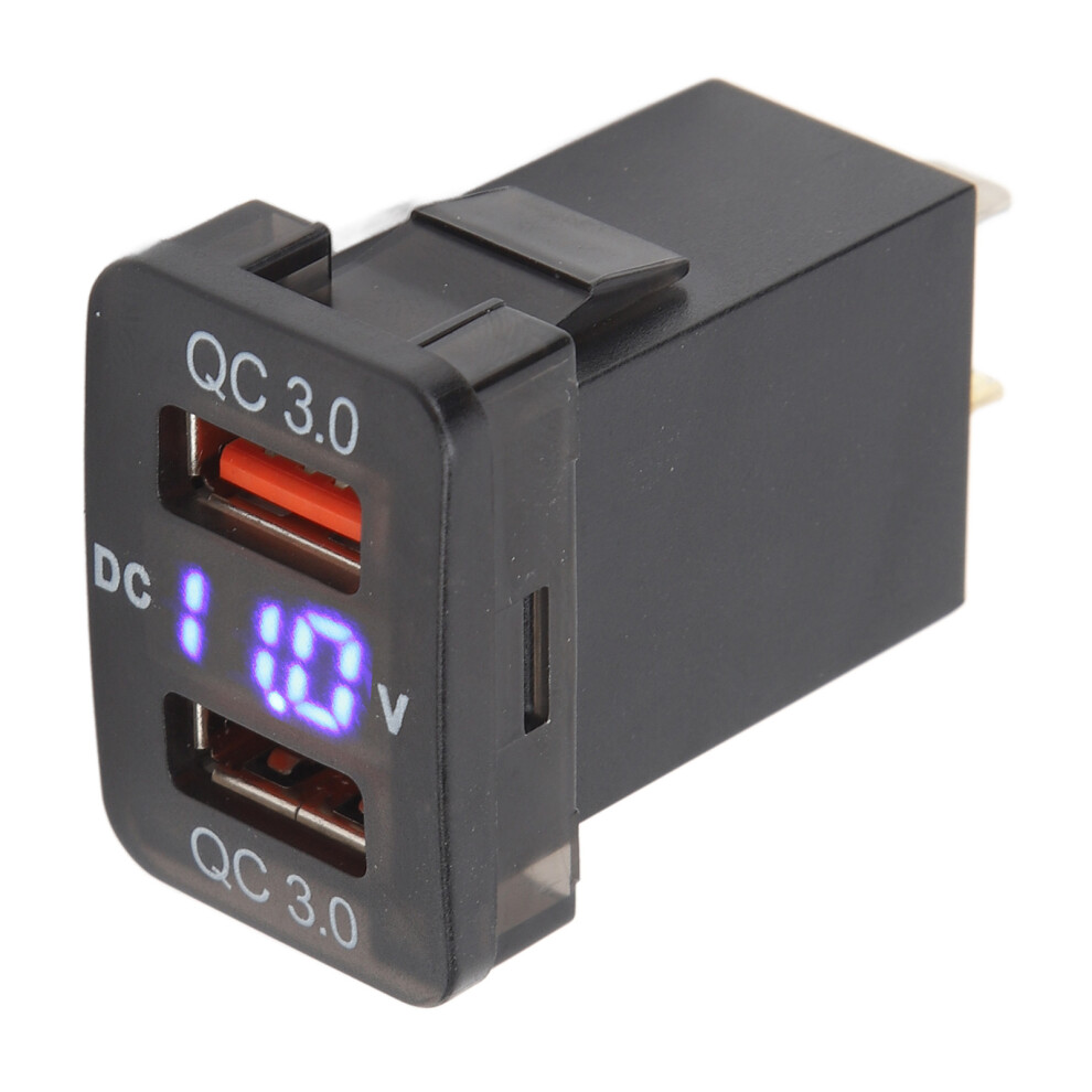 Dual Usb Charger Socket Qc3.0 For Toyota Fj Cruiser, Hilux, Tacoma 8021370329715