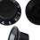 Durable Black Replacement Knobs for Guitar/Bass with White Lettering 9