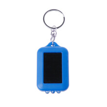 Solar-Taschenlampe, Schlüsselhalter,-Blau
