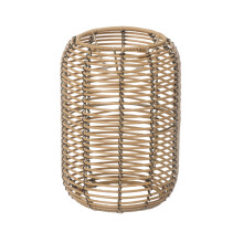 Imitatie rotan lampenkap plafond hanglamp-XH23411 lichtgeel