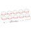 Ensemble d'éclairage de maquillage, ampoules LED à intensité-10 1