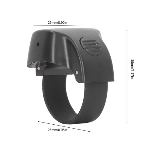 Wireless Bluetooth Selfie Controller for Cell Phones - Black Selfie Ring 1