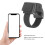 Wireless Bluetooth Selfie Controller for Cell Phones - Black Selfie Ring 6
