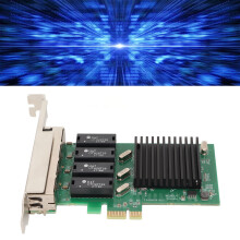 4-Port PCIe Gigabit Ethernet Network Card 110x55mm, RTL8111H