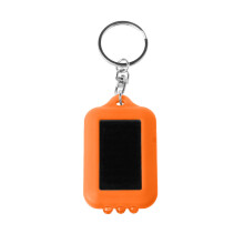 Op zonne-energie oplaadbare kleine zaklamp,-Oranje