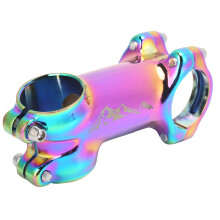 Bike Stem Aluminium Alloy Lightweight, MTB Handlebar Stem Universal Fit Precision CNC Sturdy Design Corrosion Resistant Universal Fit with Flexible An