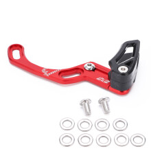 Guide-chaîne de vélo en alliage d'aluminium léger, résistant à l'usure et à la déformation, stabilisateur de chaîne durable pour VTT,