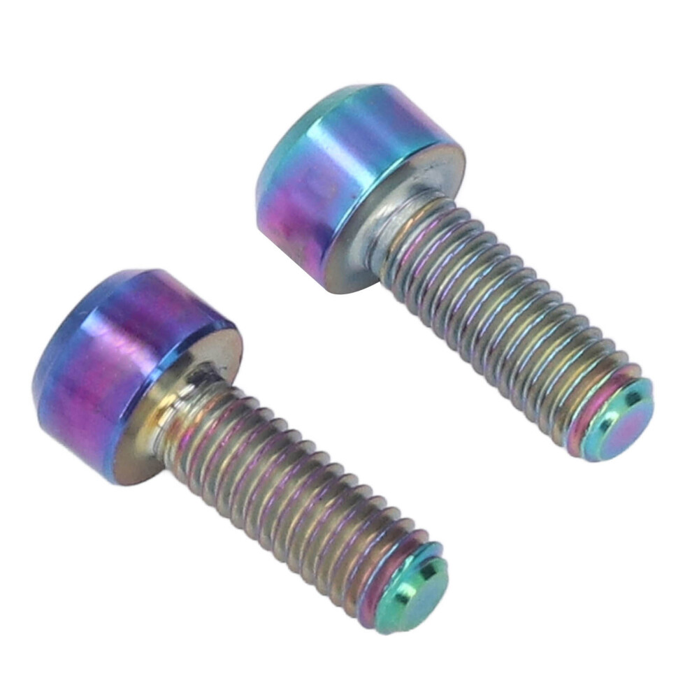 Titanium Alloy M5x14mm Finger Throttle Screw Fixing For Mountain And Road Bikes 8461375624444