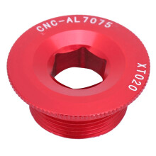 Vis de pédalier en alliage d'aluminium durable, filetage résistant, vis de fixation pour manivelle, étanche, anticorrosion, accessoires pour VTT