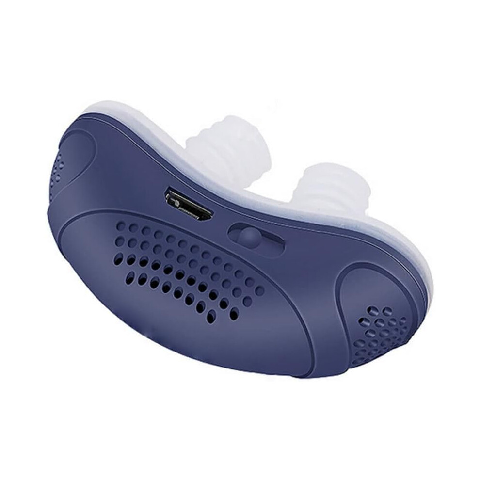 Anti Snoring Devices, Silent Sleep Solution Breathable Snoring Solution, Anti Snoring Device for Men and Women, Electric Breathable Snore Stopper for