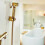 Personal Hygiene Assistant, Solid Brass Handheld Bidet Sprayer with Adjustable Water Pressure, Easy Installation for Quick Setup Without Professional 4