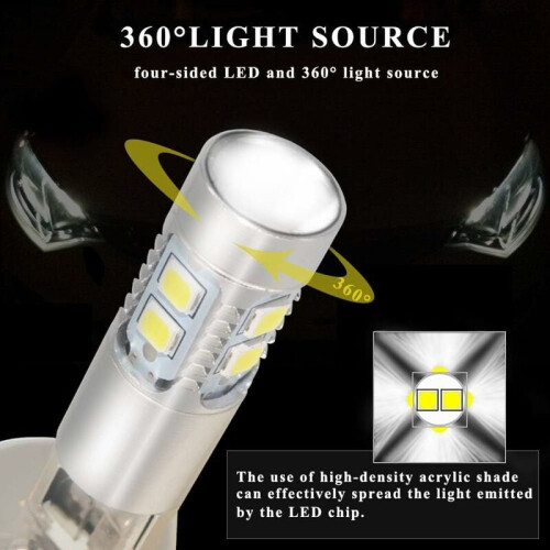 Υπερφωτεινή λάμπα H1LED, 6000K λευκό & μεγαλύτερη διάρκεια ζωής, μη πολικότητα & εύκολη 2