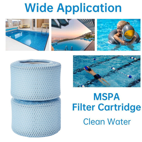 Protective Net Mesh Cover, Reusable Pool Filter Cartridge with Solid End Cap, High-Quality Materials Ensure Longevity for Pool Spa Hot Tubs 1