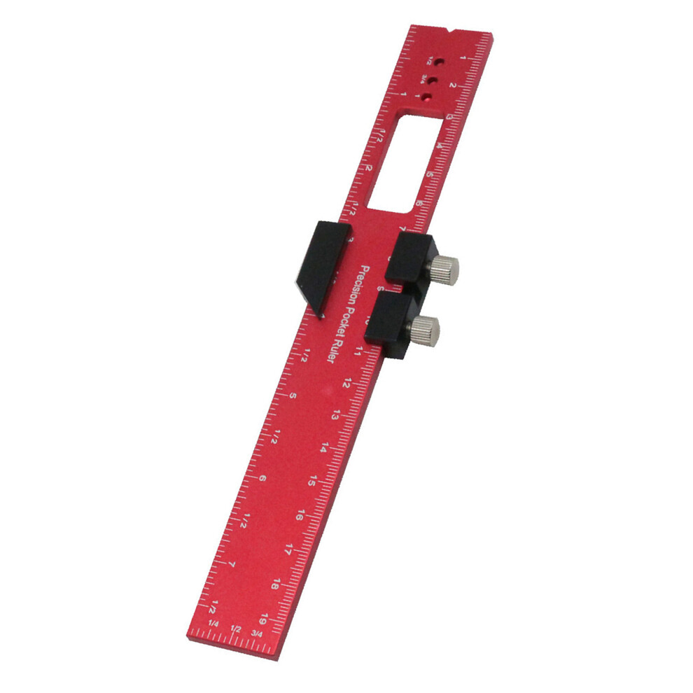 Durable Scribing Ruler With Metric & Imperial Scales For Precise Marking 4961370334347