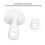 Baby Silicone Teether Stick Large Candy Shape 8x5.1cm Blue & White 6