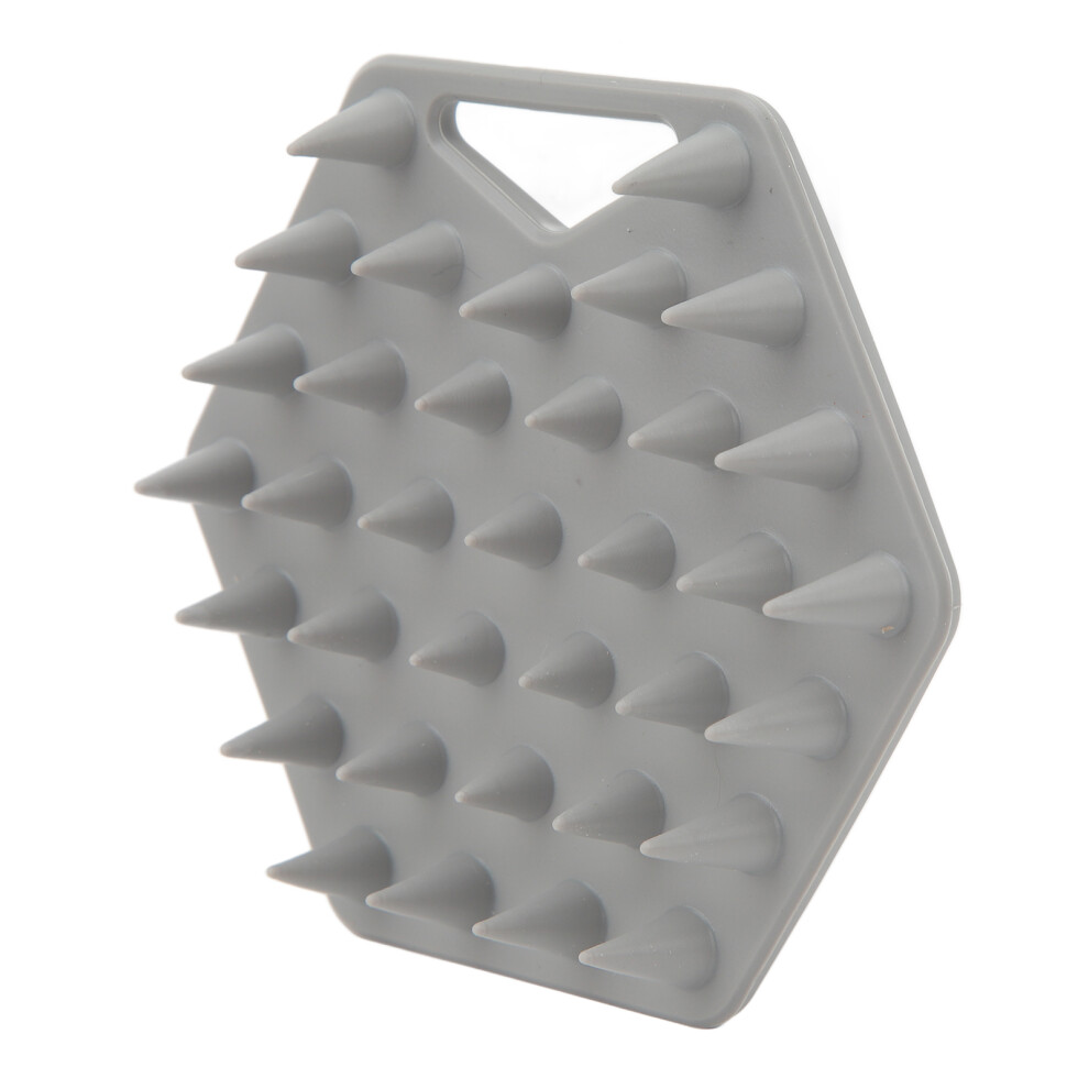 Grey Deep Cleansing Silicone Facial & Beard Exfoliating Brush With Suction Cup
