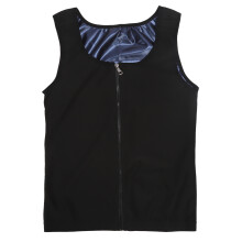 Sauna-stijl zweetvest voor heren, compressie tanktop, thermisch trainingsshirt, slim fit, lichtgewicht, warmte-isolerend vest dat transpiratie en