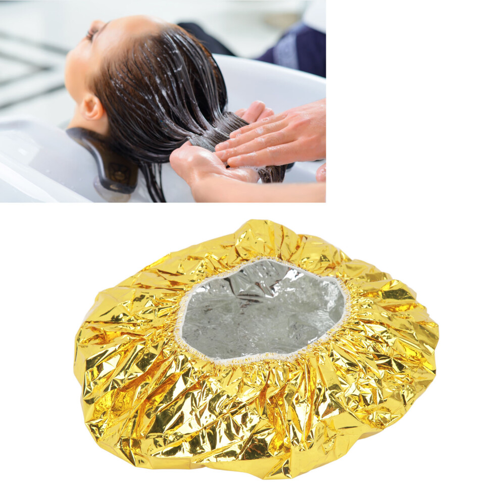 5pcs Reusable Tin Foil Conditioning Hair Baking Dye Caps for Salon Beauty
