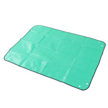 Waterproof Foldable Repotting Mat 75x100cm for Indoor Plants Green