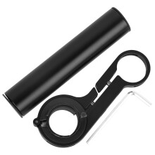 Bike Handlebar Extender, Aluminum Alloy Bracket Extension Mount Holder for Bicycle Accessories, Durable and Lightweight Corrosion Resistant Design wit