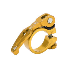 Seat Post Clamp for Bicycle, Quick Release Aluminum Alloy Bike Seat Clamp with 3D Forging Molding and Anodic Surface Treatment, Lightweight Durable Se