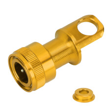Fahrradpedalbefestigungshalter für klappbare Fahrräder Goldmontage langlebig Schnellverschluss