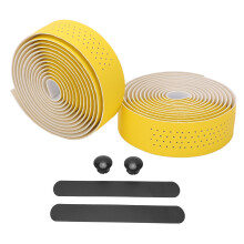 Hochwertiges Lenkerband aus atmungsaktivem Kunstleder mit komfortablem Griff, hervorragender Vibrationsdämpfung und Rutschfestigkeit für Rennräder