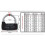 Combination Lock With 5-Letter Code, Customizable Security Code, Durable Zinc Alloy And Steel For Multi-Use (Secure Combination Lock) 3